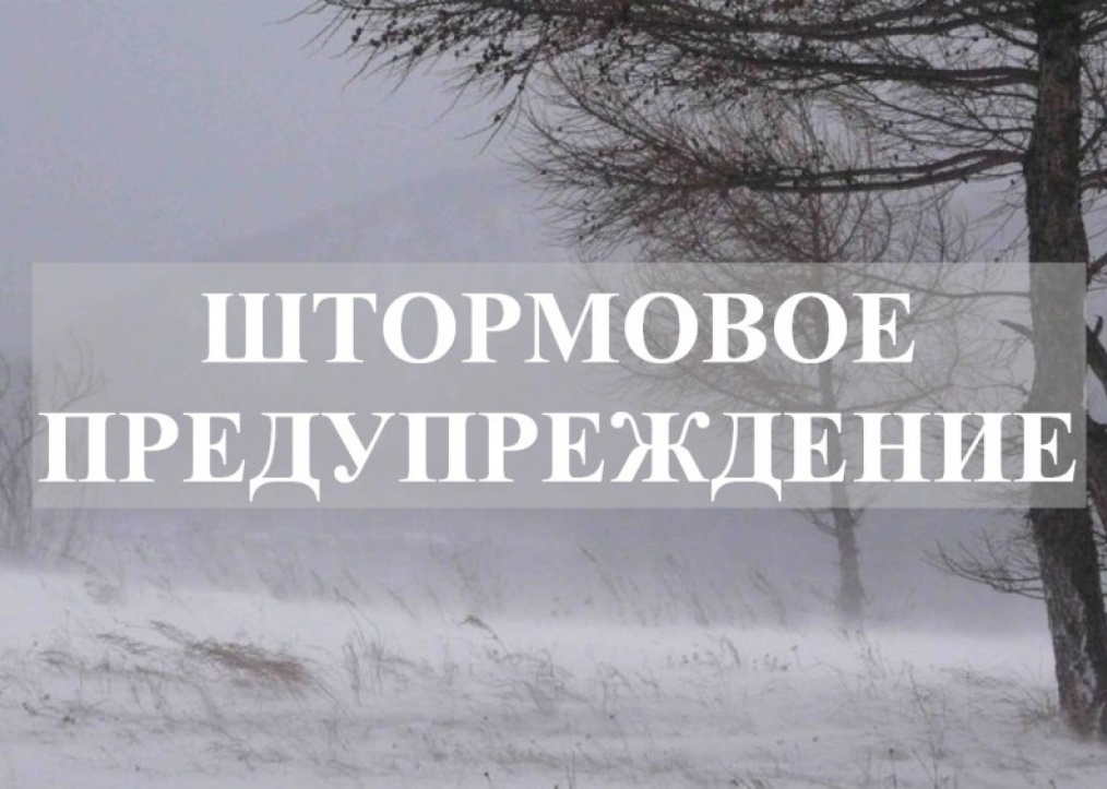 Штормовое предупреждение на 28-29.12.2024.