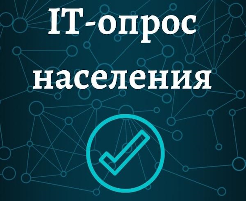 Итоги проведенного опроса населения с использованием IT-технологий за 2024 год.